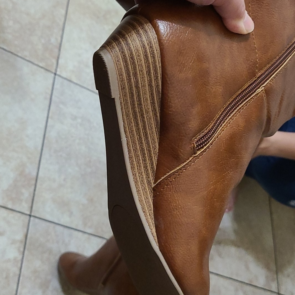 Knee length boots
